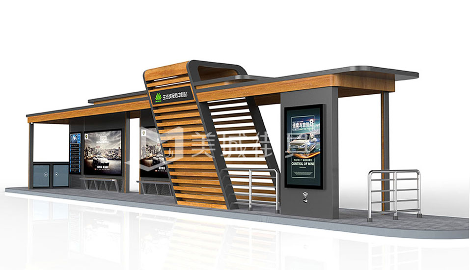 公交候車(chē)亭 公交候車(chē)亭