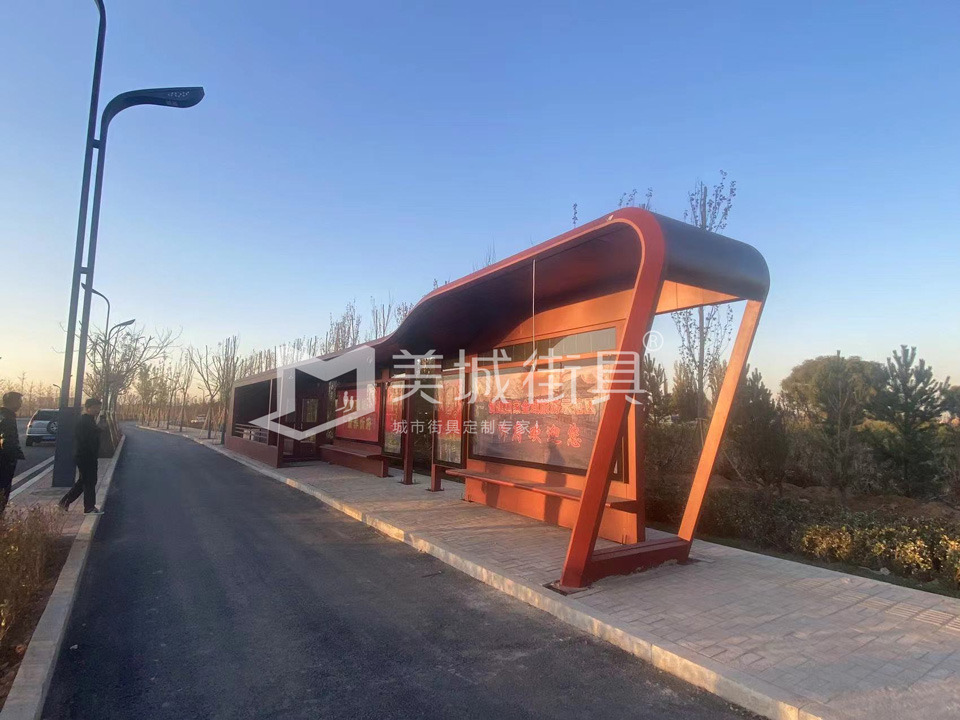 候車亭實(shí)景圖 候車亭實(shí)景圖