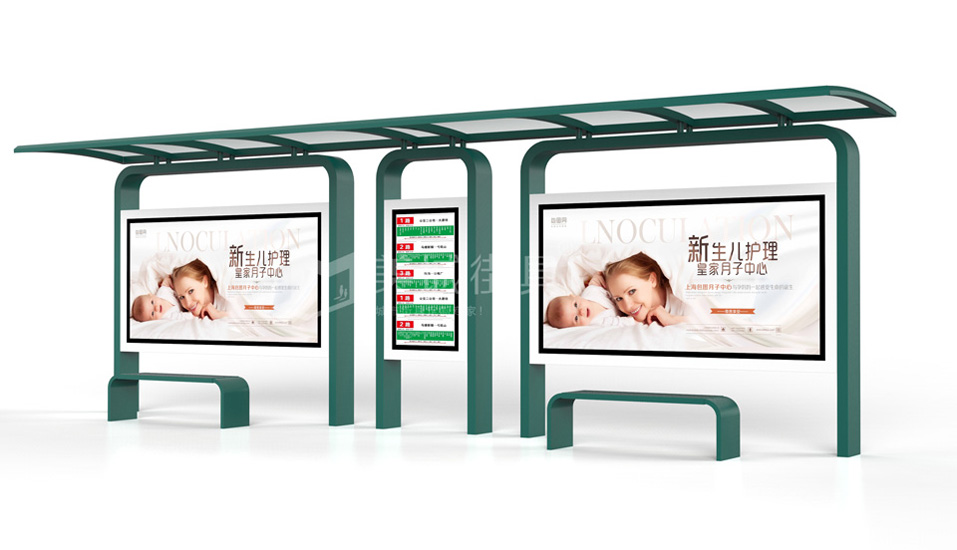 公交站臺候車亭 公交站臺候車亭